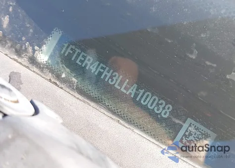 2020 Ford Ranger Lariat z USA, uszkodzony, nr VIN 1FTER4FH3LLA10038